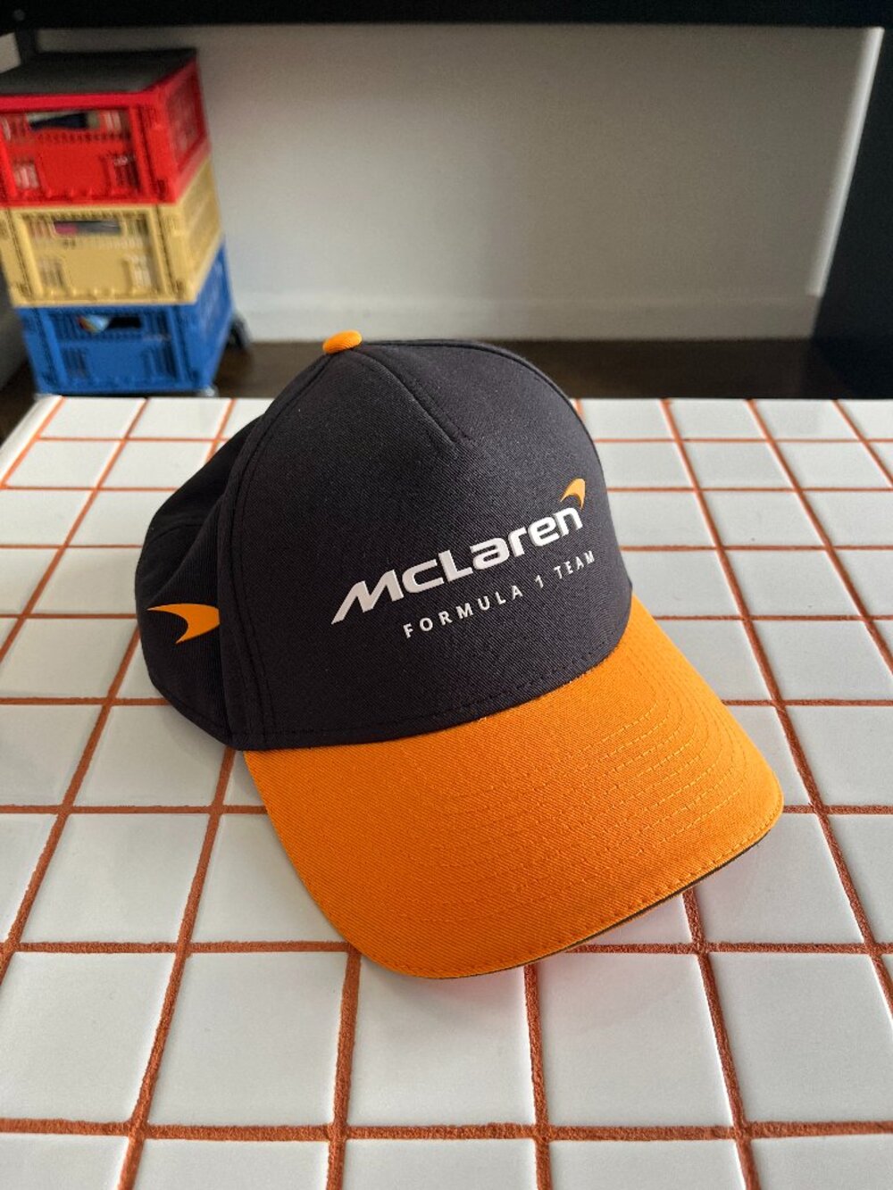 McLaren F1 snapback cap